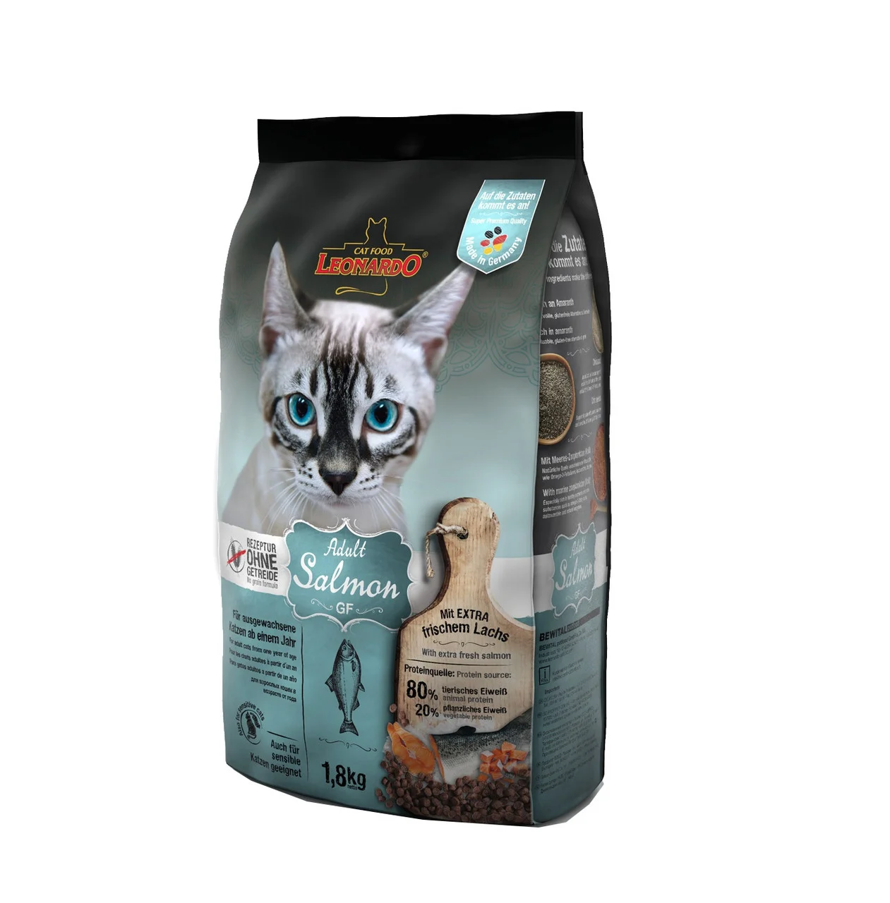Leonardo Adult Salmon לאונרדו סלמון ללא דגנים