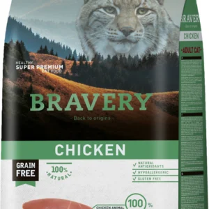 Bravery Chicken Adult Cat ברוורי עוף לחתול בוגר