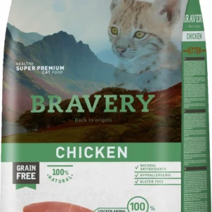 BRAVERY Chicken  Kitten ברוורי לגורי חתולים עוף