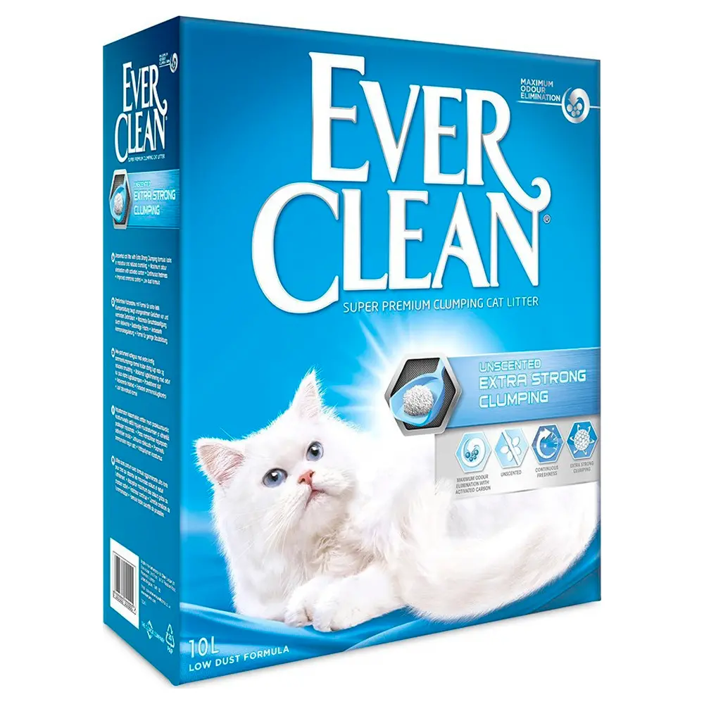 Ever Clean Extra Strong חול מתגבש ללא בישום