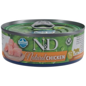 N&D (Farmina) שימורי מעדן עוף חתול