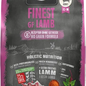 Belcando  Finest GF Lamb 4 kg בלקנדו מזון יבש ללא דגנים על בסיס כבש 4 קג