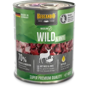 Belcando Venison & Duck 800g בלקנדו שימורים מצייד וברווז 800 גר