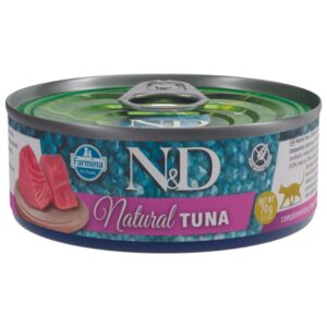 N&D (Farmina) שימורי מעדן טונה לחתול