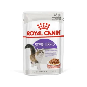 Royal Canin Sterilised in Gravy שימורים לחתולים מסורסים חתיכות ברוטב