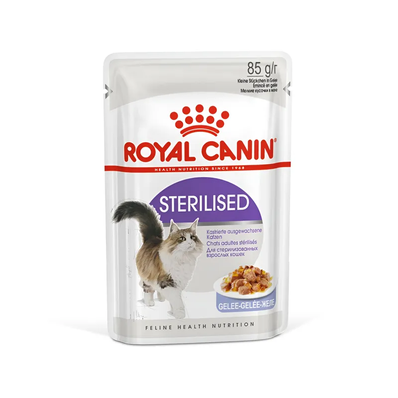 Royal Canin Sterilised in Jelly Консервы для стерилизованных котов в желе