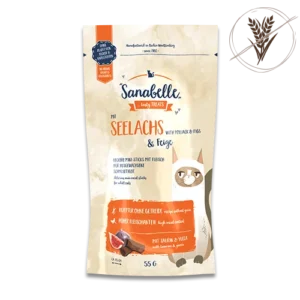 Sanabelle Mini Meat Sticks Pollack & Fig סנאבל חטיף מקלות לחתול עם פולק ותאנה