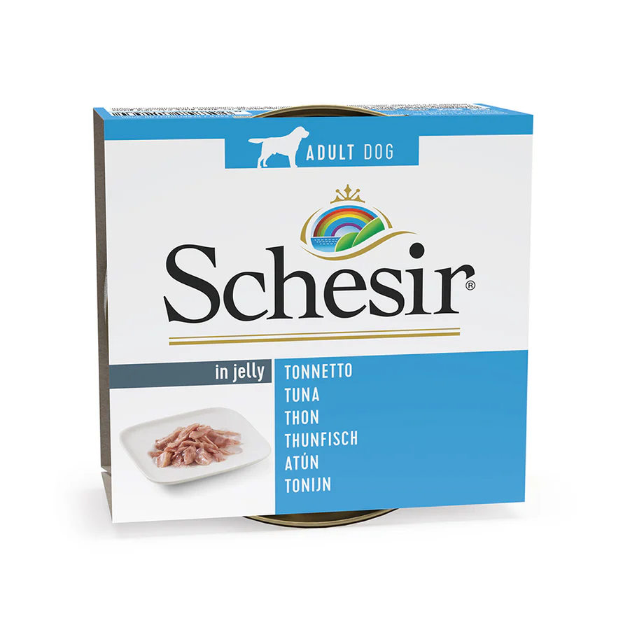 Schesir Dog Tuna 150g שזיר שימורים לכלבים מטונה 150 גר'